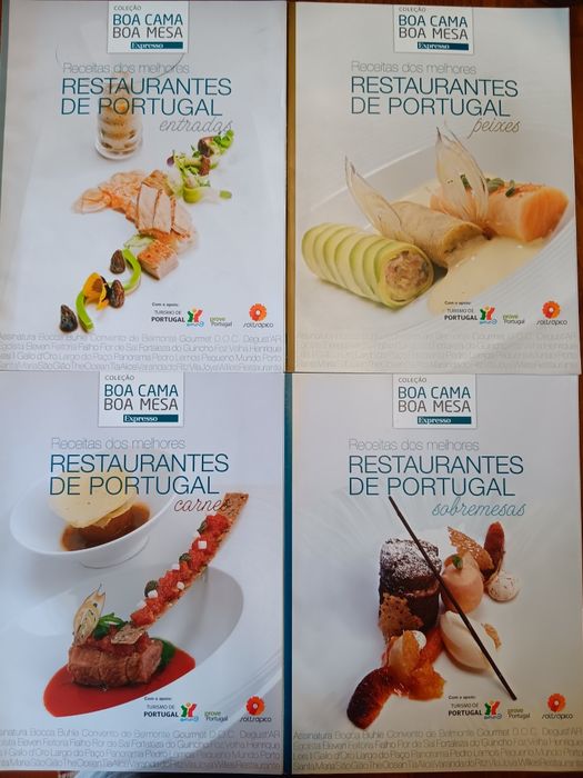 Pack colecção Boa Cama Boa Mesa: Receitas dos Melhores Restaurantes PT