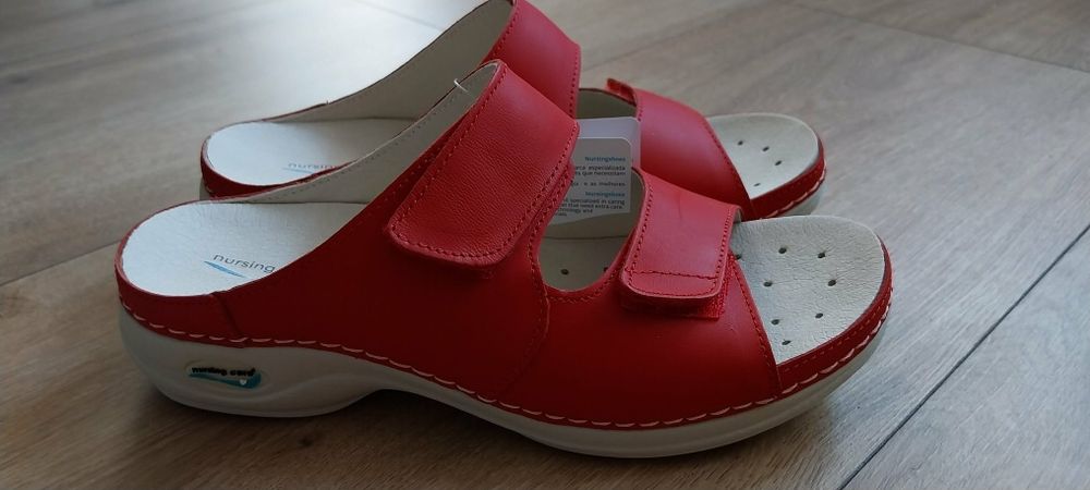 Klapki damskie Nursing Cafe Viena WG818 medyczne