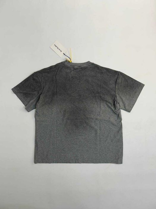 Футболка сіра Acne Studios STOCKHOLM 1996 серая distressed M L