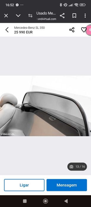 Deflector Vento Mercedes-Benz