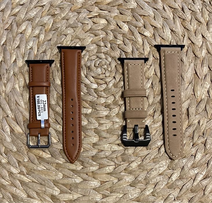 Bracelete para Apple Watch, Samsung e Huawei em pele