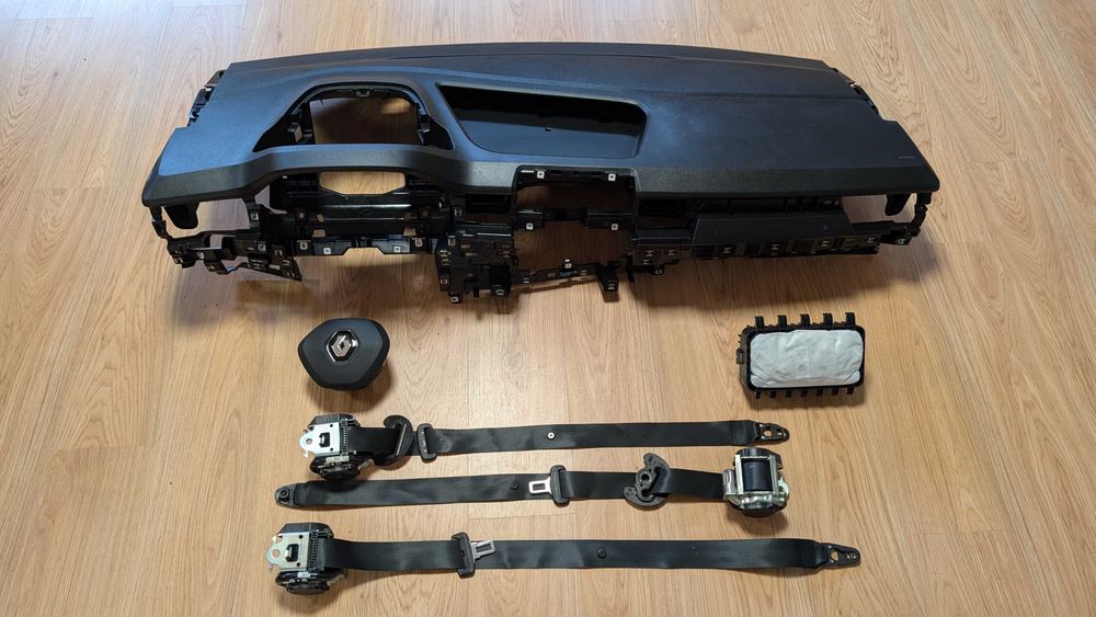 Conjunto Kit Airbags Tablier Renault Kangoo 3 Original