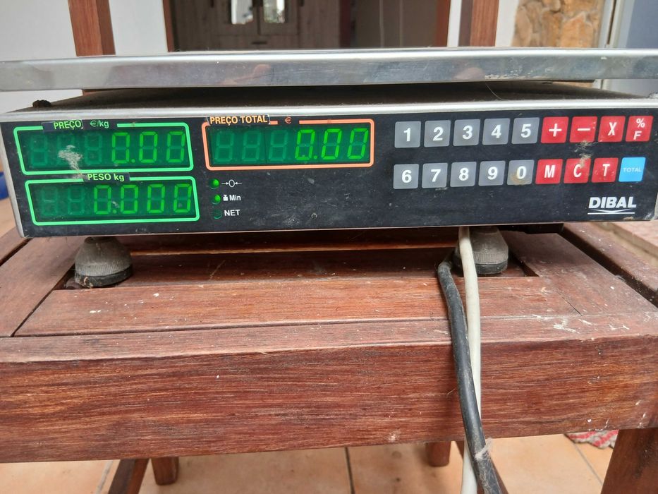 Balança DIBAL NOVAPLUS E-POS 15kg — Profissional | Excelente Estado
