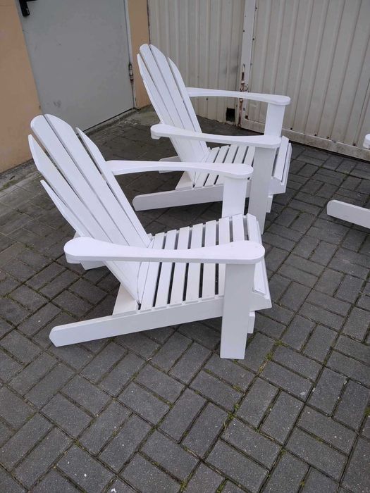 Cadeiras Adirondack "estilo americano"