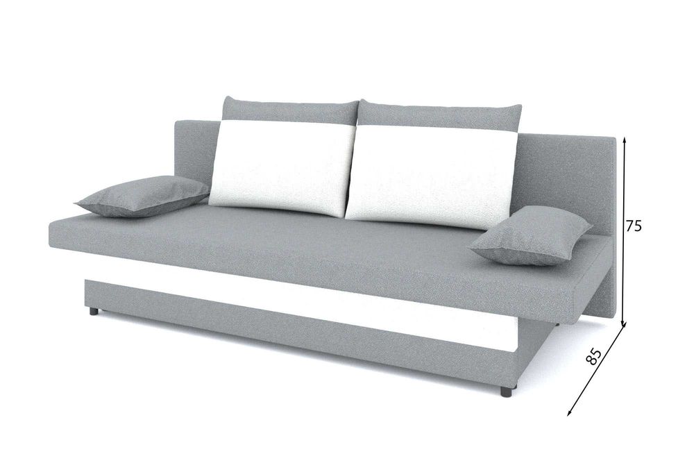 Tapczan Sofa Karmela Kanapa Łóżko Wersalka rozkładana DARMOWA DOSTAWA