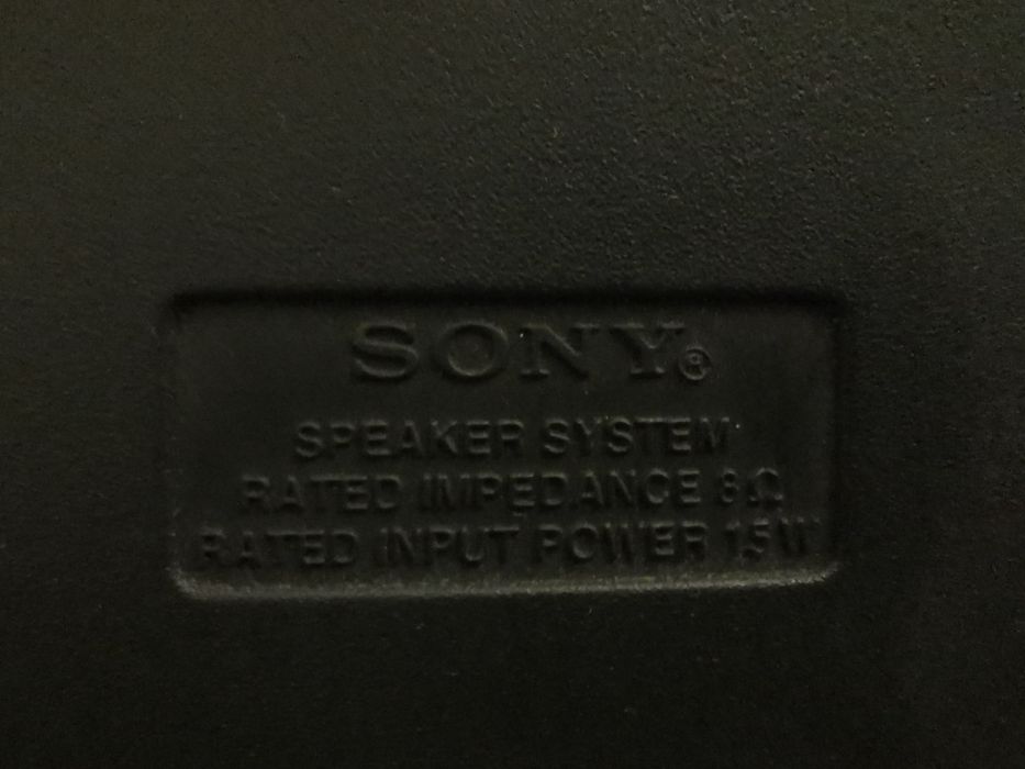 Colunas Sony (25 cm / 23 cm Altura)