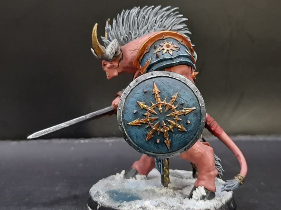 Warhammer Old world Age of sigmar Chaos Ogroid Myrmidon Minotaur