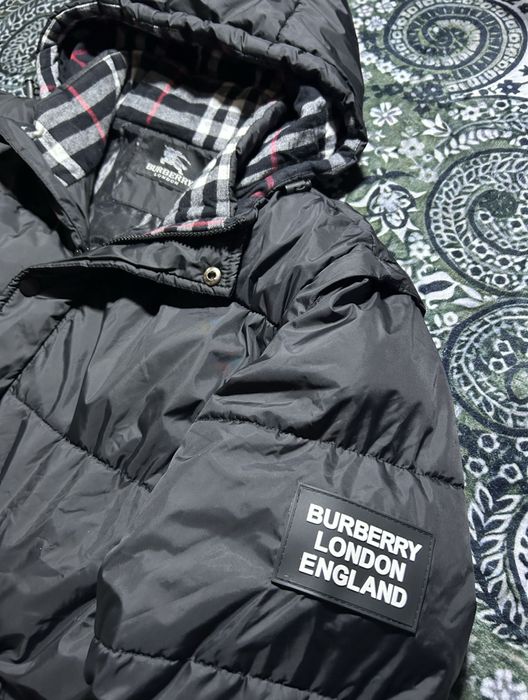 Пуховик burberry s-m