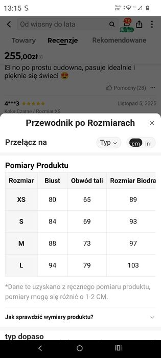 Piękna suknia wieczorowa