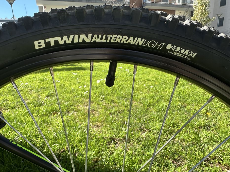 Bicicleta RockRider ST500 - 9 aos 12 anos - Roda 24