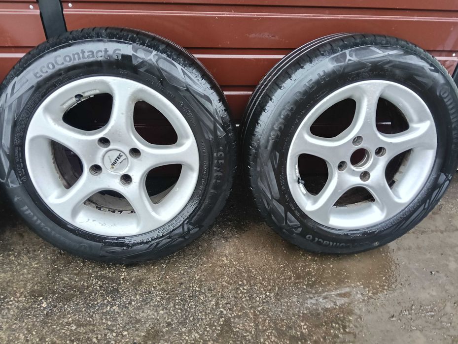 Alufelgi 15 Cali Audi 80 b4 /b3 4x108 +Opony KPL Koła WYSYŁKA ET35
