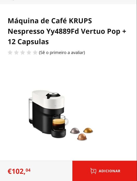 Máquina café expresso - Vertuo pop (nova)
