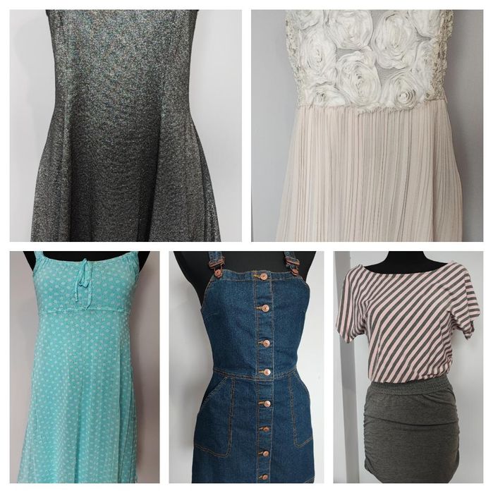 Sukienki, pakiet 40 sztuk