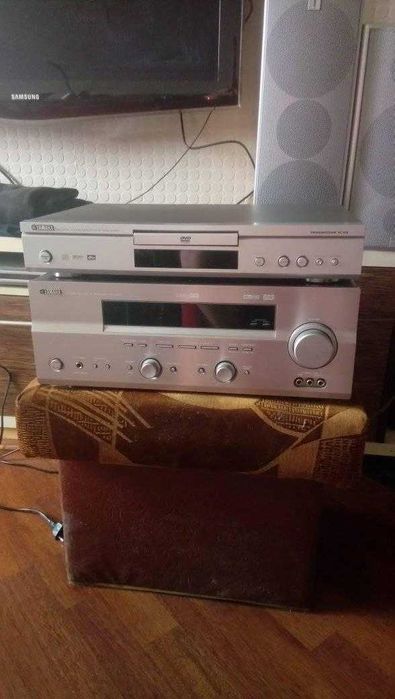 Стерео система Hi-Fi Canton 5.0 + AV ресивер Yamaha+CD/DVD Yamaha