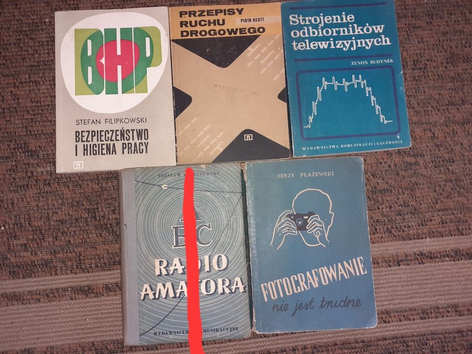 Zestaw starych książek