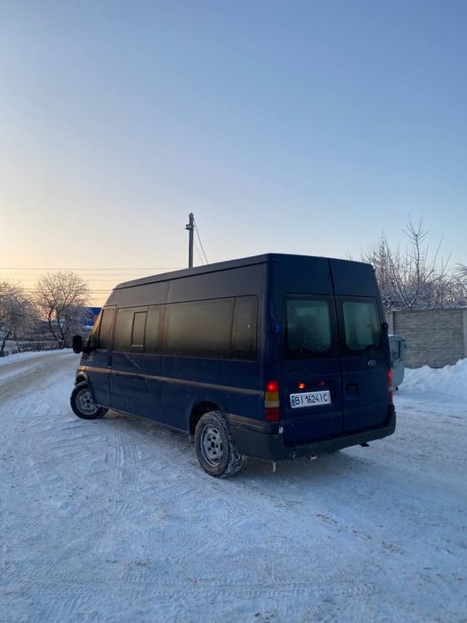 Ford Transit 2.4D 2001. Пасажир. На повному ходу
