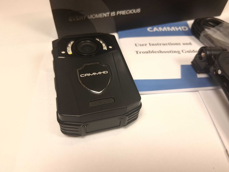 U045 Kamera Osobista Body Camera Cammhd FullHD Night Vision USB-C Nowa