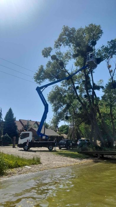 Podnośnik koszowy zwyżka Mrągowo