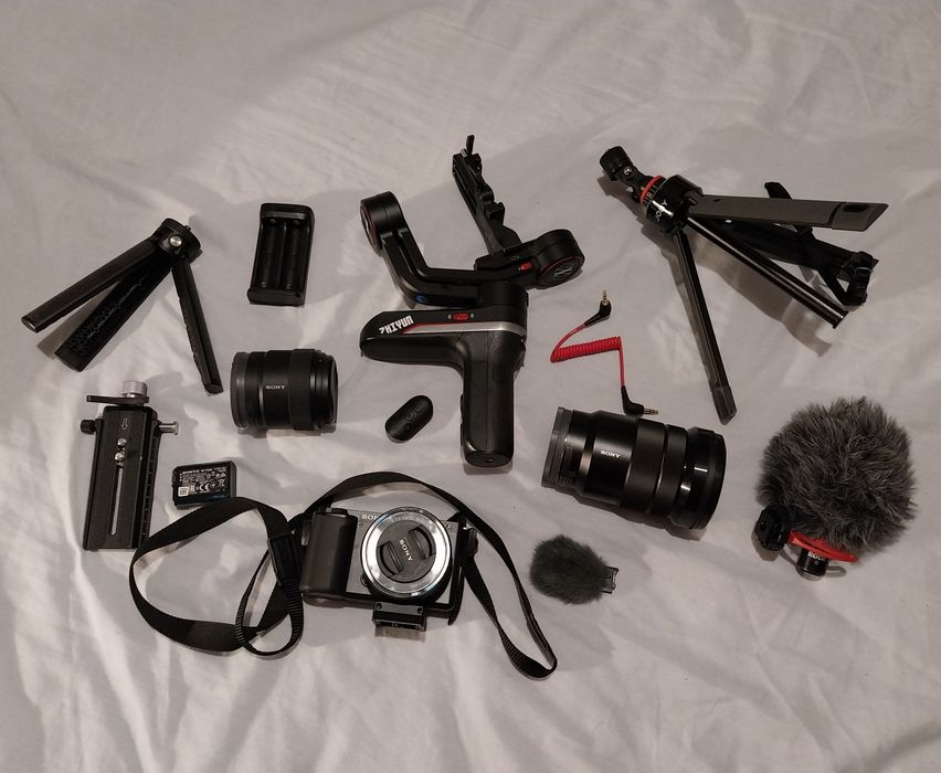 Maquina fotográfica digital Sony.