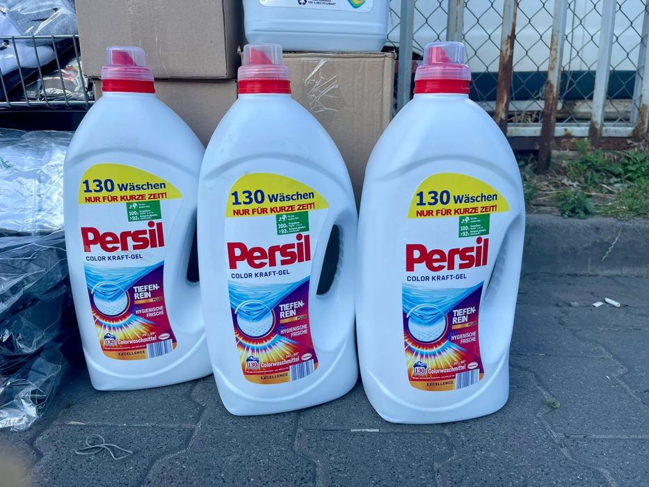 Persil Ariel Lenor Fairy Żele do prania płyny do płukania Kapsułki DE