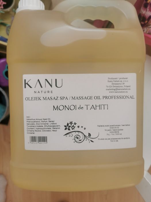 Olejki do masażu 3x5000ml KANU