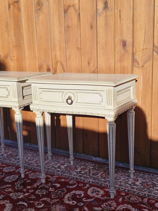 Komódka szafka stolik nocny secesja  Ludwik 2 szt #1247 Sty