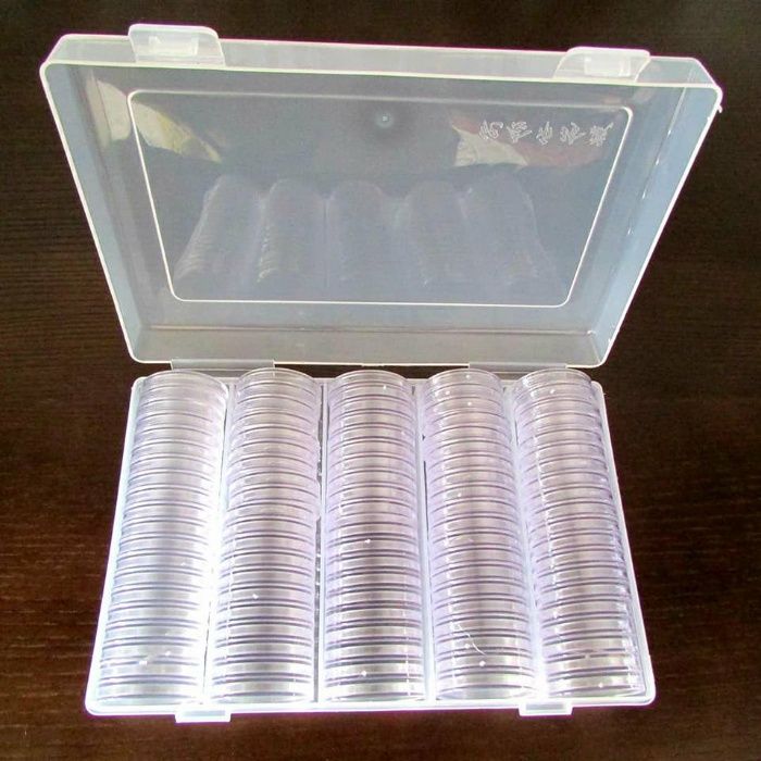 Капсули для монет 30 мм в боксі