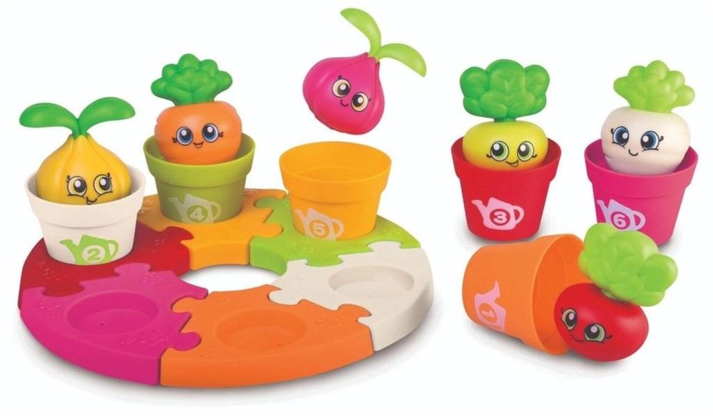 Edukacyjne Doniczki - Sensoryczne Puzzle pudełko,183x322 mm