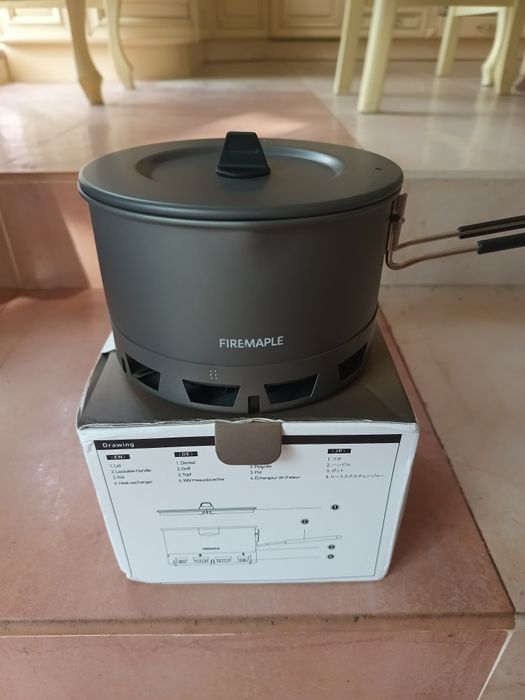 Туристичні казанки з радіатором Petrel G1 і G3,фірми Firemaple