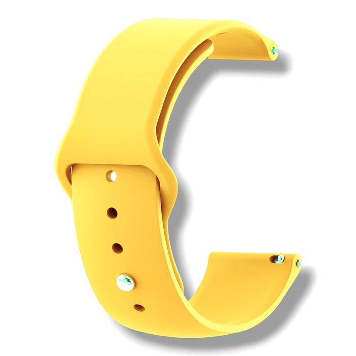 Pasek do smartwatcha MINELLI 20 mm (GIALLO)