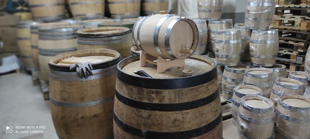 Barris/Barricas de Madeira | Castanho | Carvalho Francês | Americano