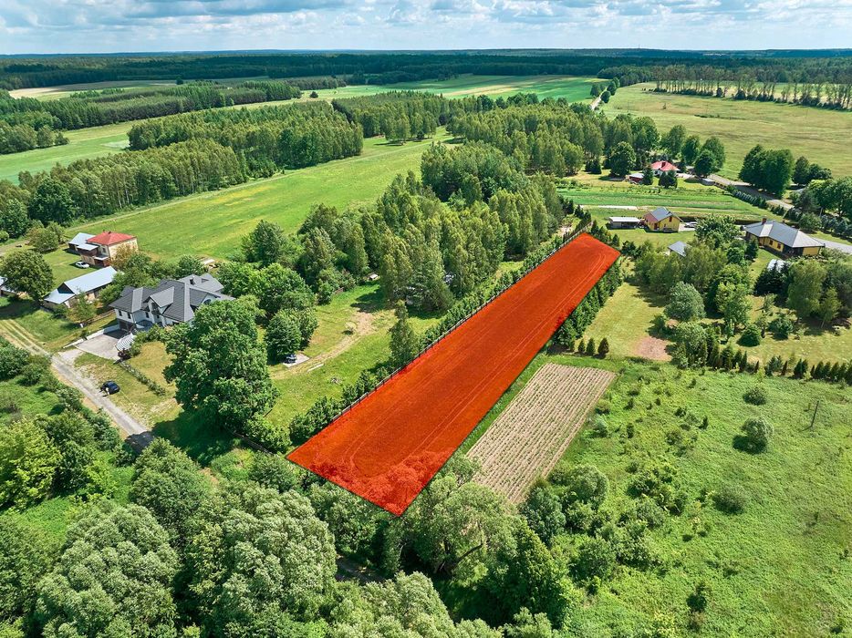 Działka budowlana 3098 m² | WZ na dom | Pełne media (kanalizacja, światłowód, prąd, woda) | Puchacze k. Horyńca-Zdroju - Widok 2