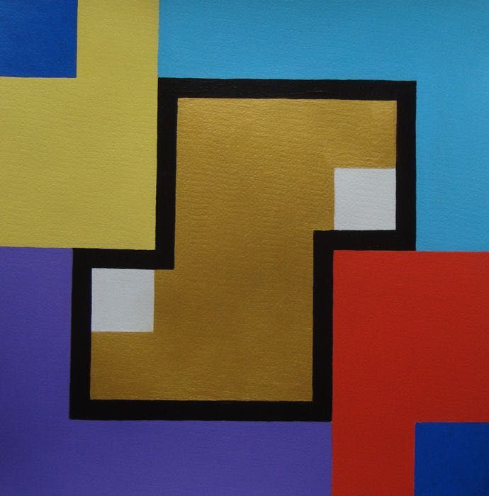 Original do Pintor Holandês Kaemmerer - Clin d'Oeil à Mondriaan