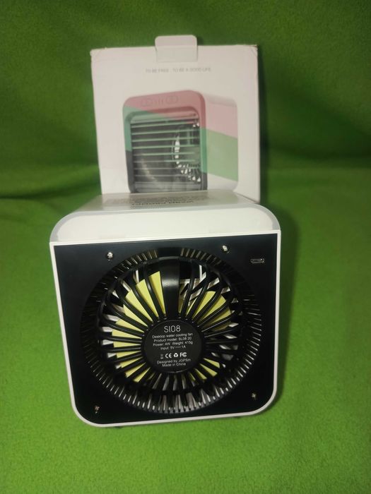 Портативний USB-Вентилятор з батареею 2500mAh і відсіком для води