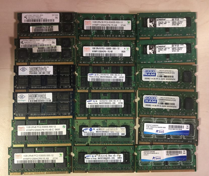 Лот серверных процессоров Intel Xeon, ОЗУ Серверная/ПК/Ноутбук