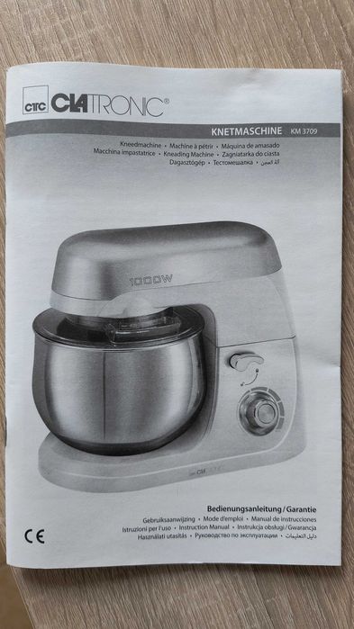 Robot kuchenny planetarny Clatronic KM3709 nowy