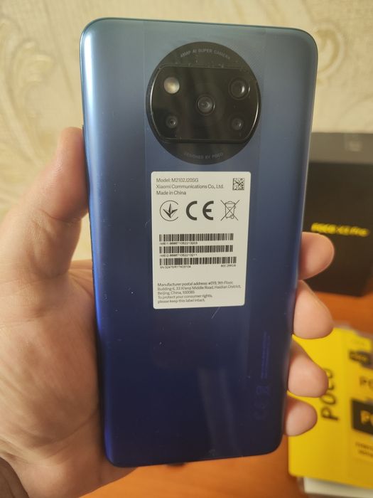 ИГРОВОЙ Poco X3pro, память 8+5-256гиг, идеальный.