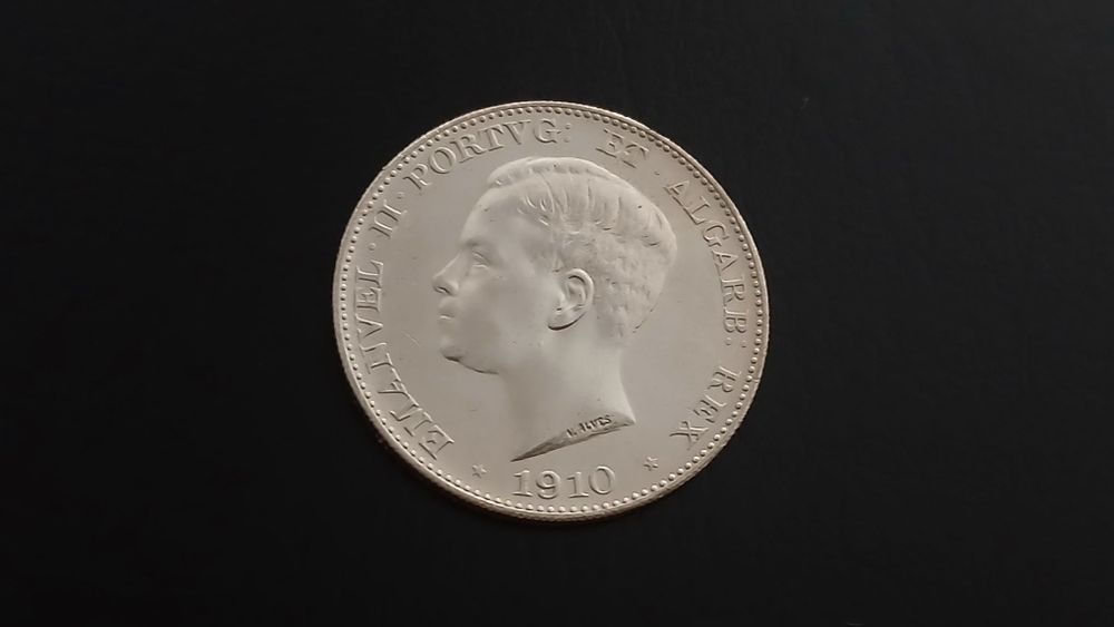 Moeda de prata 500 Reis 1910 (M. Pombal)