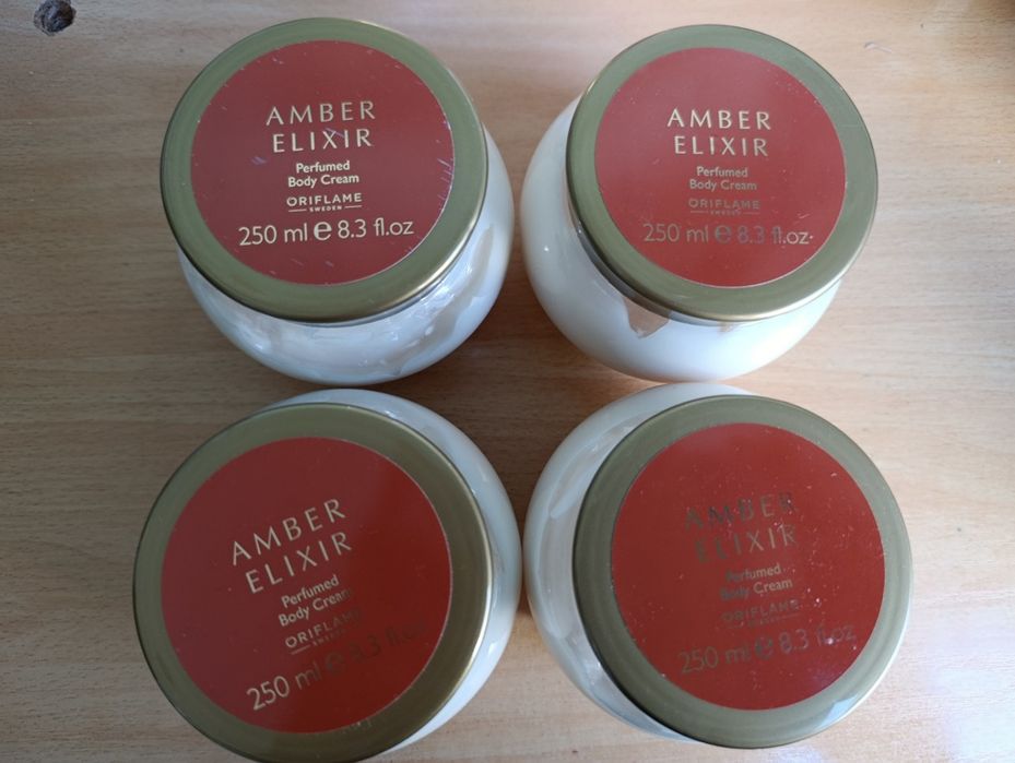 Zestaw balsamów do ciała Amber od Oriflame