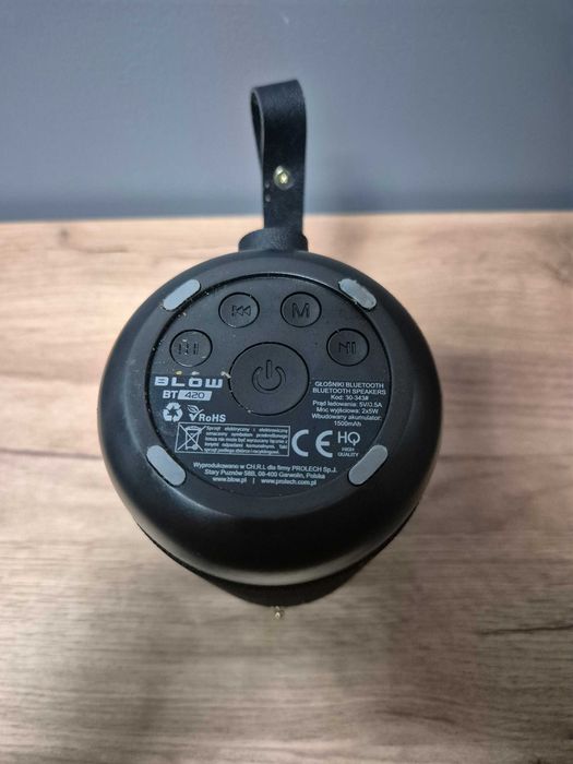 Glosniki bezprzewodowy karta Micro sd aux mocna bateria zamiana okazja