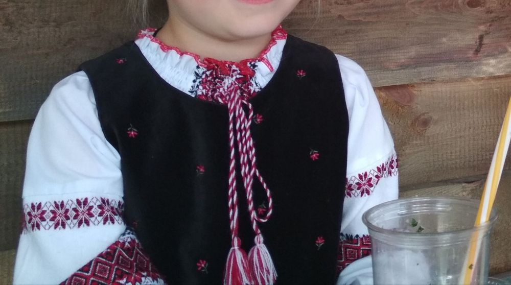 Дитячий сарафан ошкош, сарафан на дівчинку