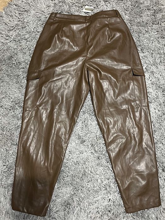 Nowe spodnie z ekoskóry Reserved