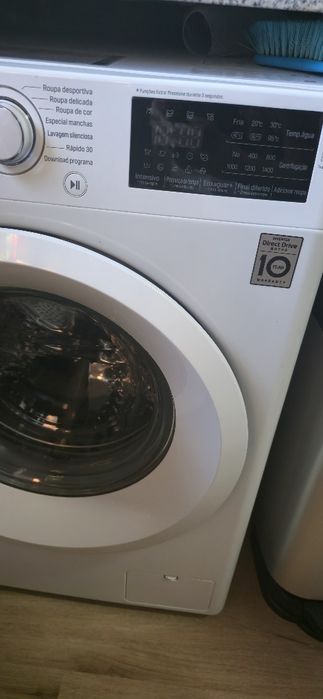 Máquina de lavar roupa lg