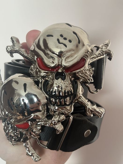 Ремні з черепом sk8