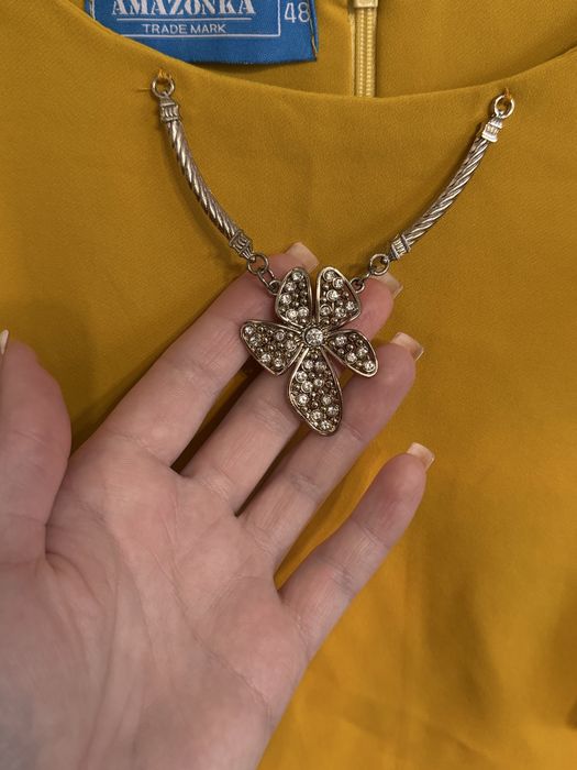 Плаття святкове жовте