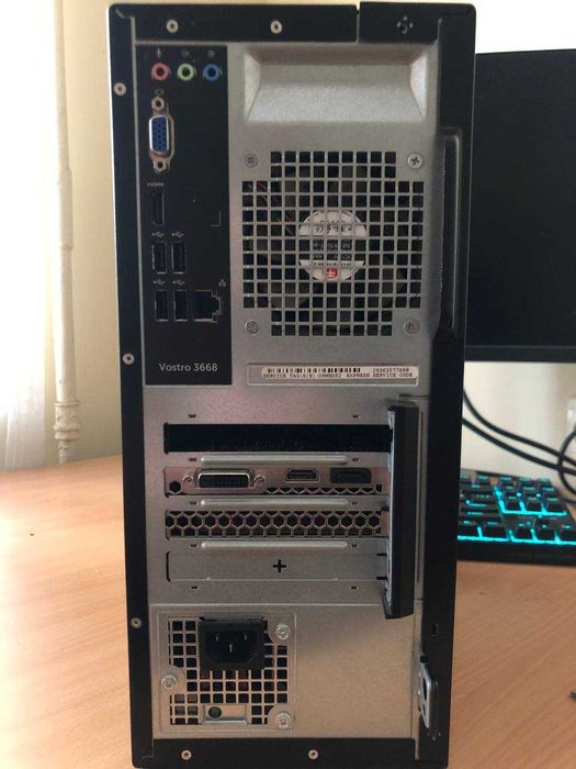 Dell vostro 3668, Intel Core i5-6500, HDD 500gb+SSD 128,Geforce 1050Ti