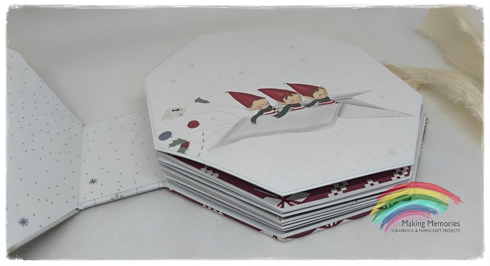 Álbum fotos Scrapbook_Natal