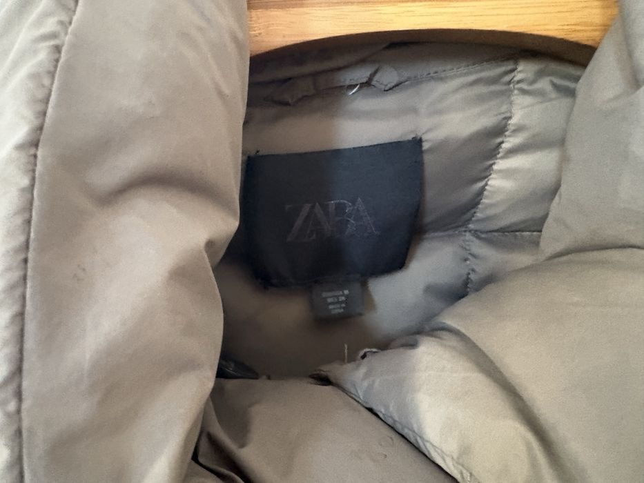 Zara куртка пуховик.