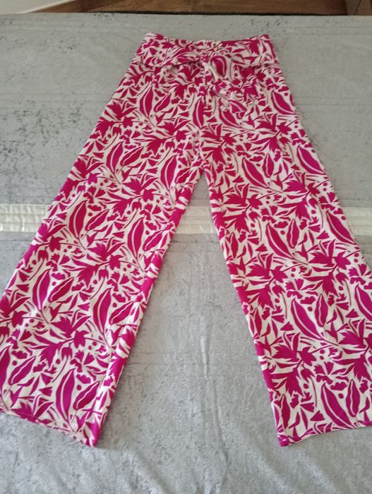 Calças fluídas Kiabi