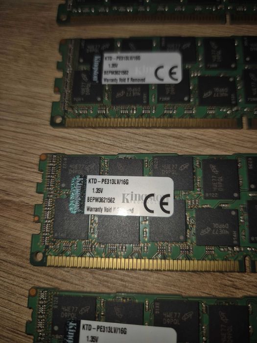 Pamięć ram DDR3 4x16GB ECC serwerowa